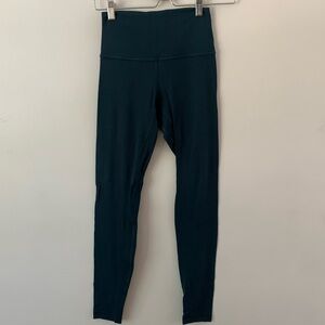 Lululemon Align leggings 28" Submarine